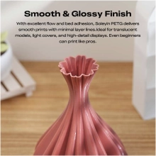 Купити PETG Filament (пластик) для 3D принтера CREALITY Soleyin 1кг, 1.75мм, цегляно-червоний (3301030159) - фото 6