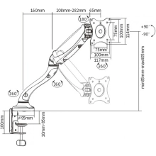 Купити Кронштейн ITech MBSG-02F - фото 11