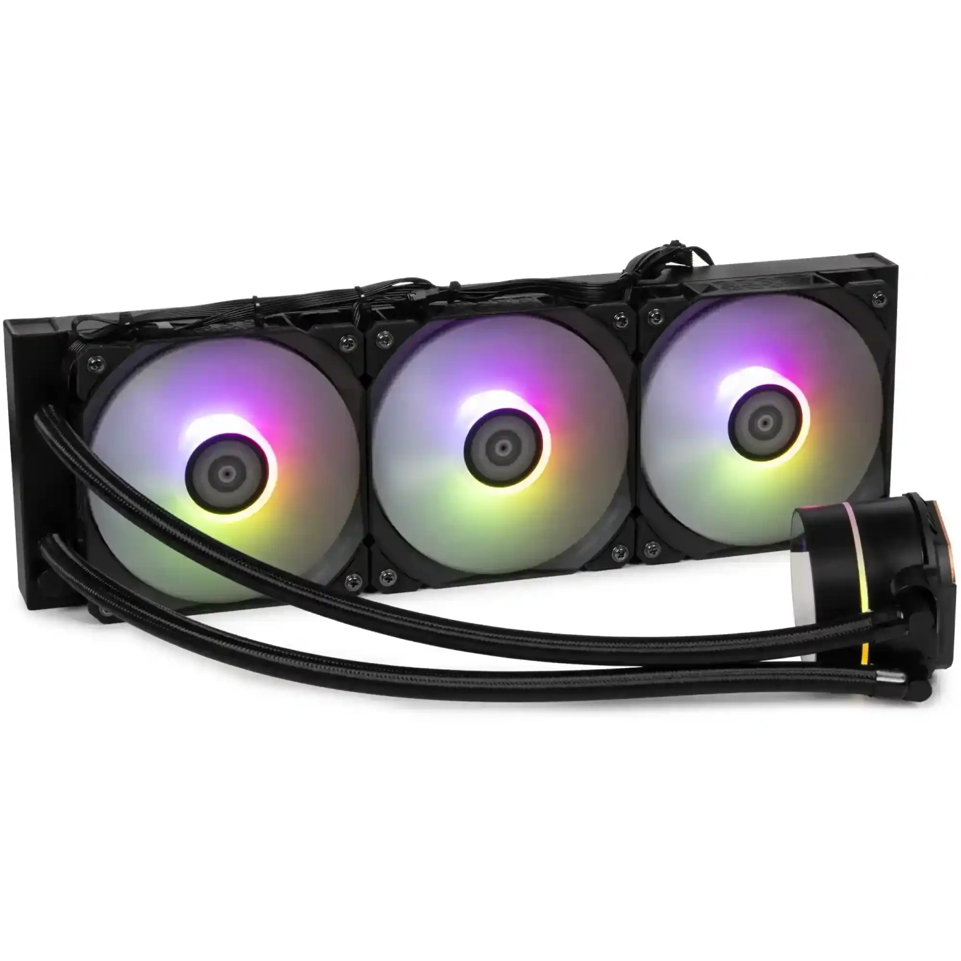 Купить Система жидкостного охлаждения QUBE ZT-360 Black OEM - фото 1