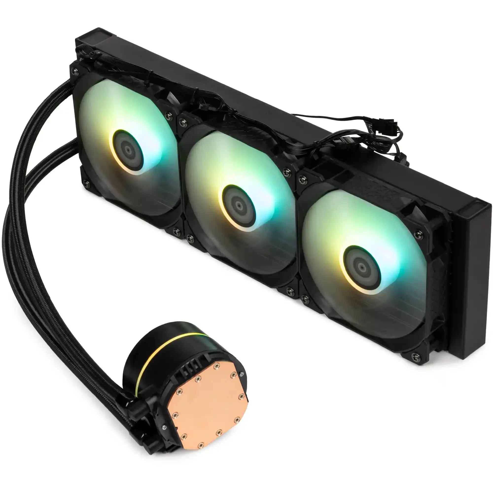 Купить Система жидкостного охлаждения QUBE ZT-360 Black OEM - фото 2