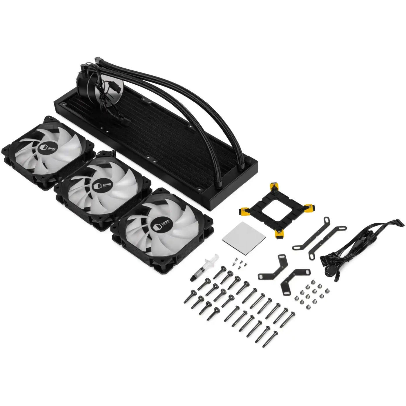 Купить Система жидкостного охлаждения QUBE ZT-360 Black OEM - фото 6