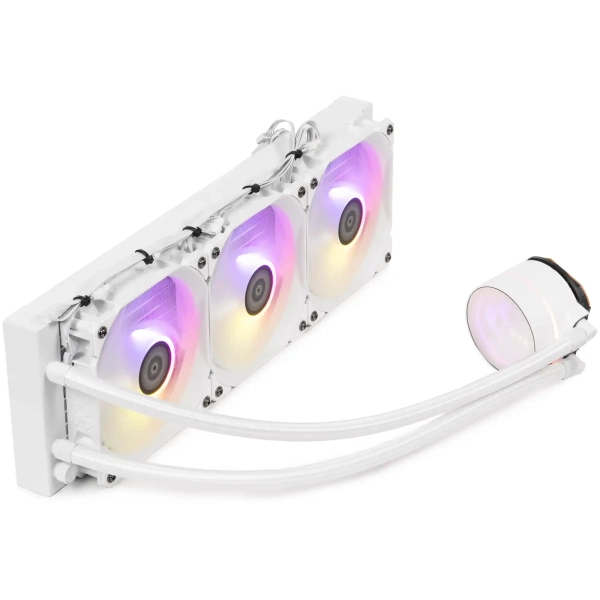 Купить Система жидкостного охлаждения QUBE ZT-360 White OEM - фото 3
