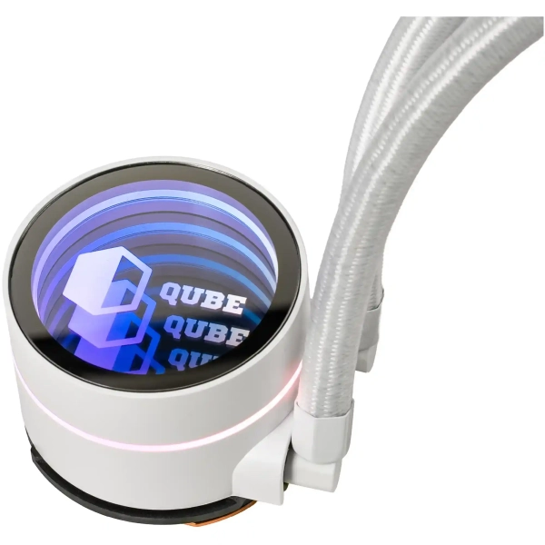 Купить Система жидкостного охлаждения QUBE ZT-360 White OEM - фото 4