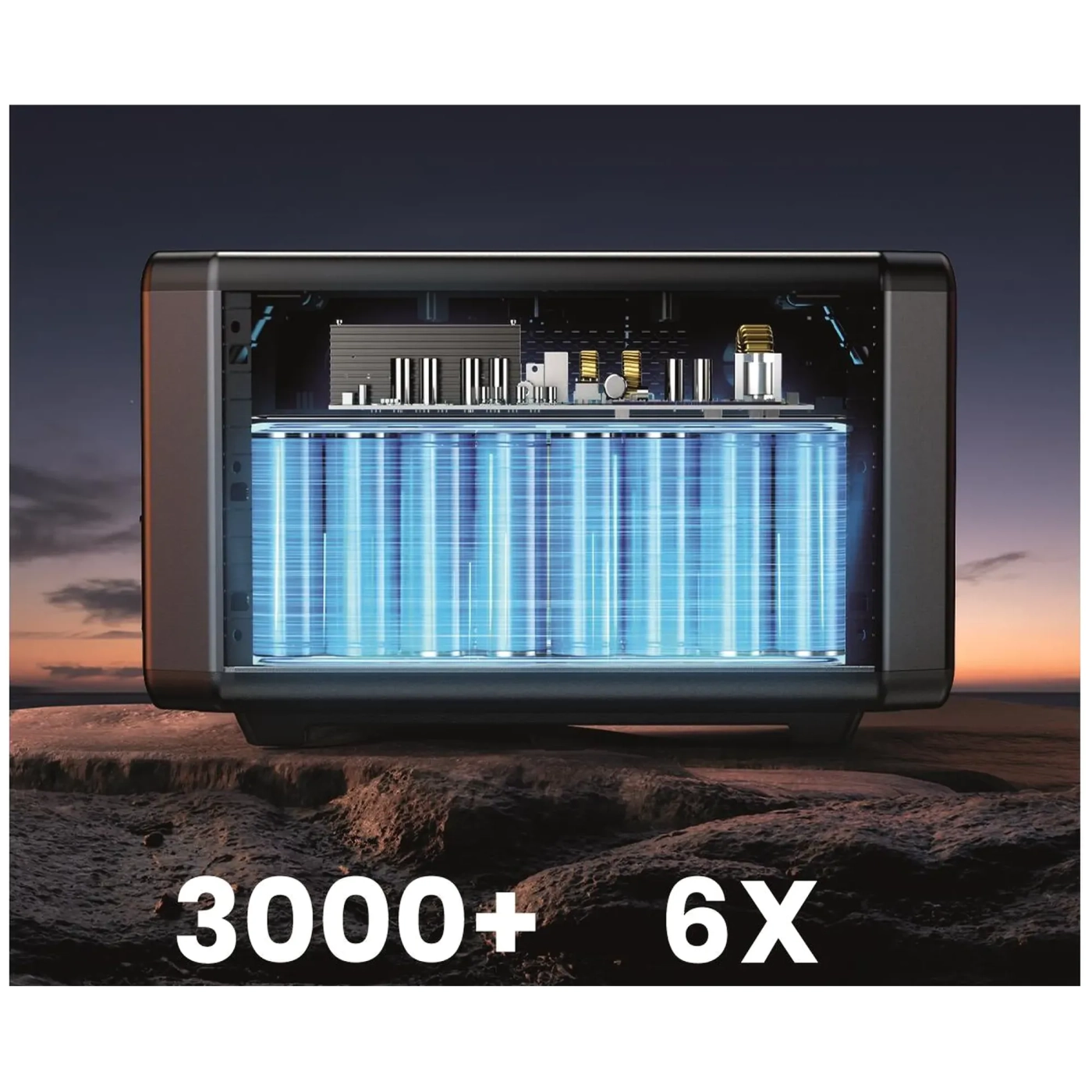 Купити Батарея розширення Ugreen Power EB2000 2048Wh LiFePO4 - фото 6