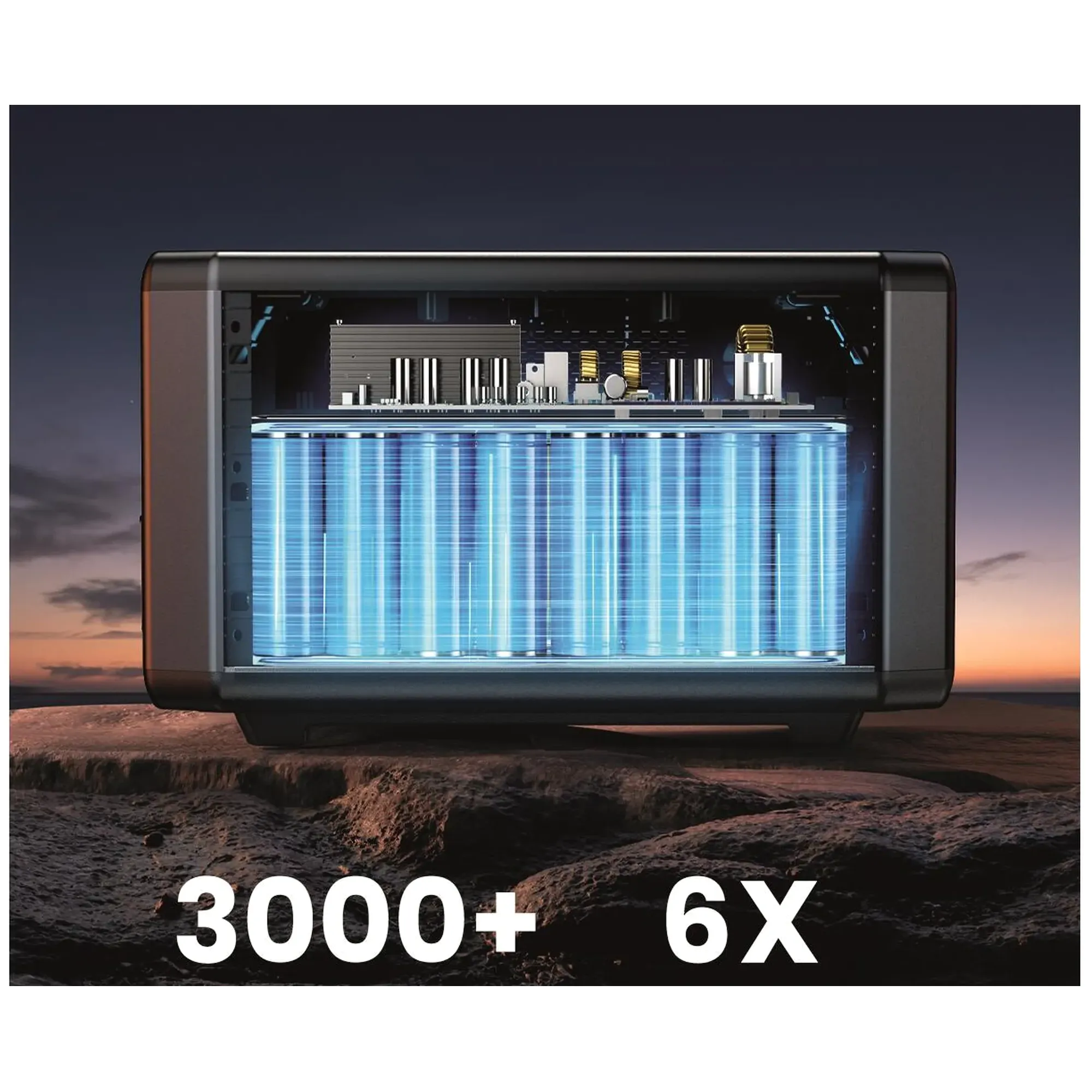 Купити Батарея розширення Ugreen Power EB2000 2048Wh LiFePO4 - фото 6