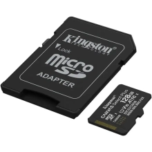 Купить Карта памяти Kingston 128GB microSDXC class 10 UHS-I U3 V30 A1 Canvas Select Plus (SDCS3/128GB) - фото 2