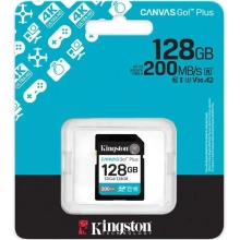 Купить Карта памяти Kingston 128GB SDXC сlass 10 UHS-I U3 V30 Canvas Go Plus G4 (SDG4/128GB) - фото 3