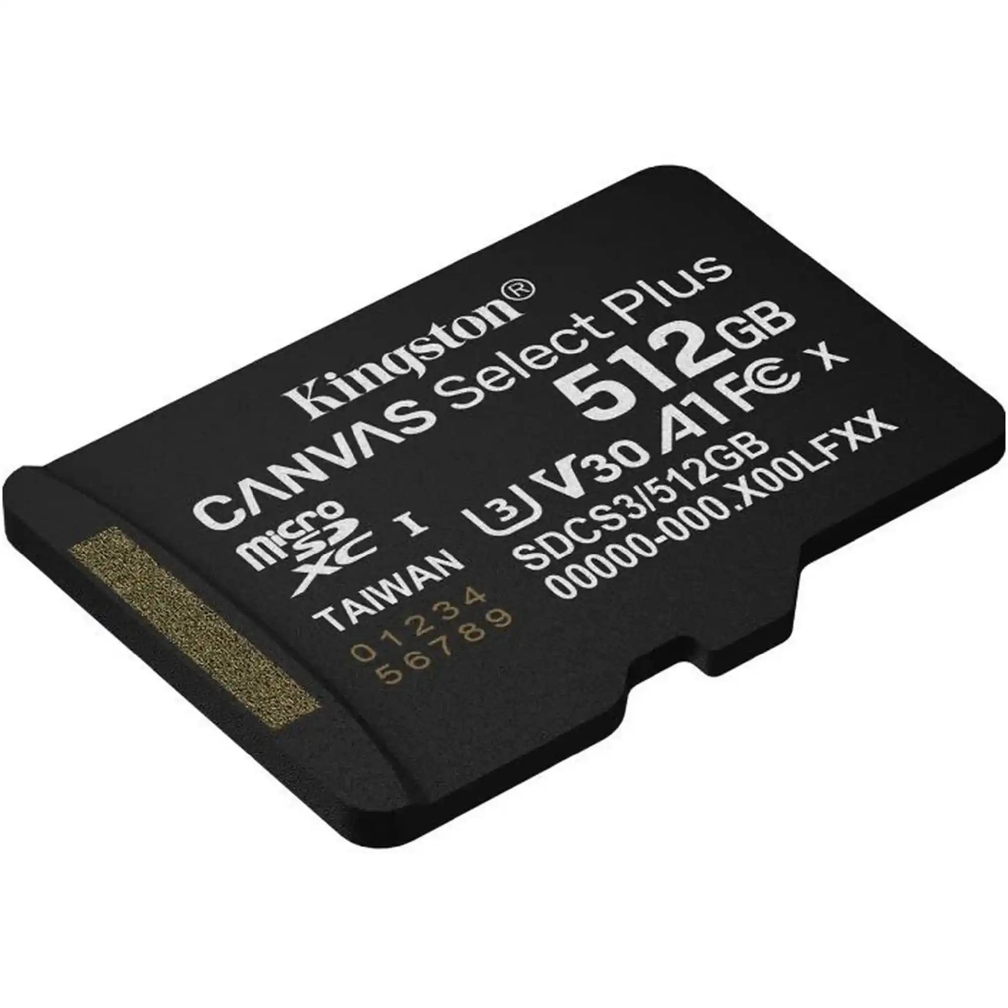 Купить Карта памяти Kingston 512GB microSDXC class 10 UHS-I U3 V30 A1 Canvas Select Plus (SDCS3/512GBSP) - фото 2