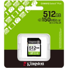 Купить Карта памяти Kingston 512GB SDXC Canvas Select Plus Gen3 1 50MB/s C10 UHS-I U3 V30 SDS3/512GB - фото 3