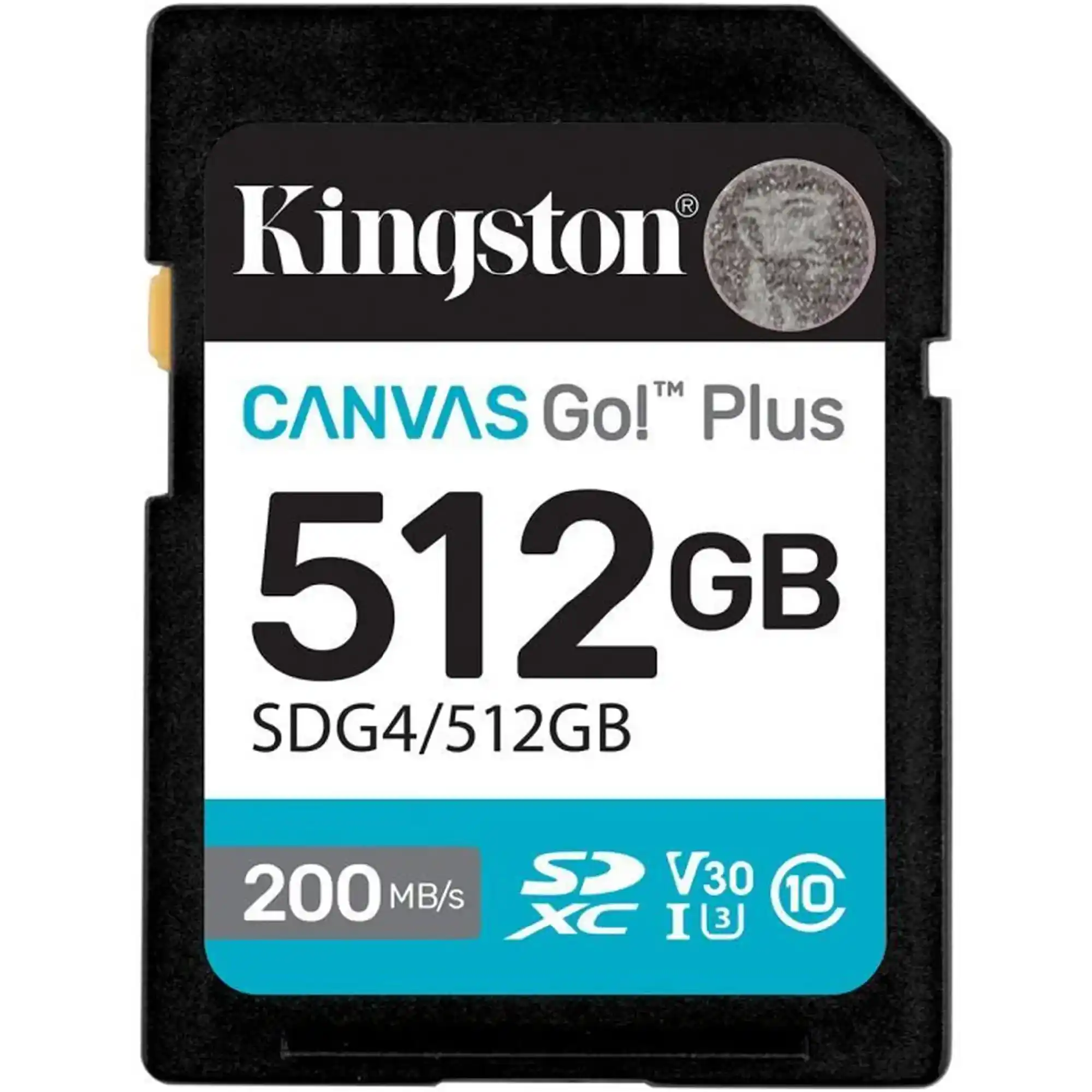 Купить Карта памяти Kingston SDXC 512GB Canvas Go! Plus Class 10 UHS-I U3 V30 (SDG3/512GB) - фото 1