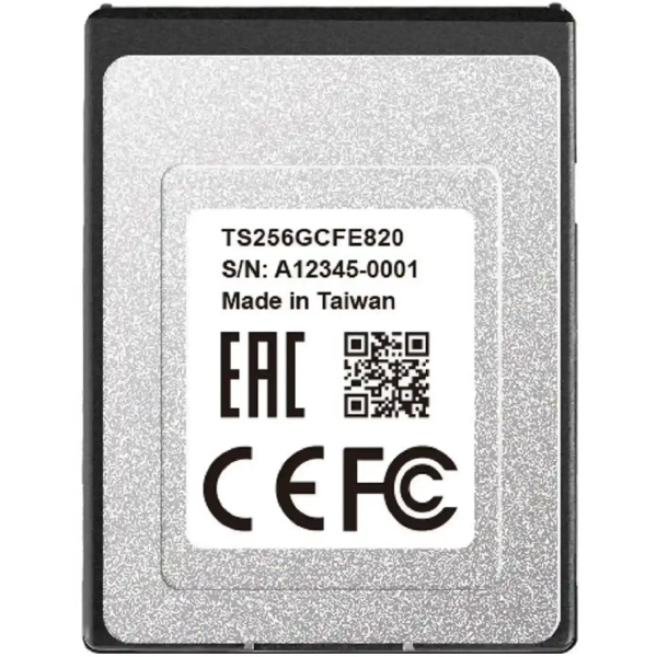 Купить Карта памяти Transcend CFexpress 256GB Type B R1700/W1300MB/s (TS256GCFE820) - фото 3