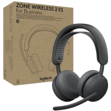 Купити Навушники Logitech Zone Wireless 2 ES for Business Graphite TEAMS version with receiver (981-001493) - фото 5