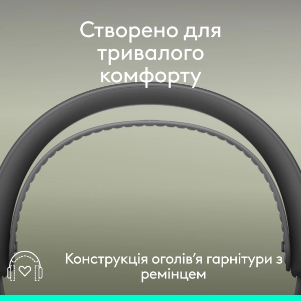 Купити Навушники Logitech Zone Wireless 2 ES for Business Graphite UC version (981-001498) - фото 13