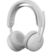 Купити Навушники Logitech Zone Wireless 2 ES for Business Off-White TEAMS version with receiver (981-001520) - фото 1