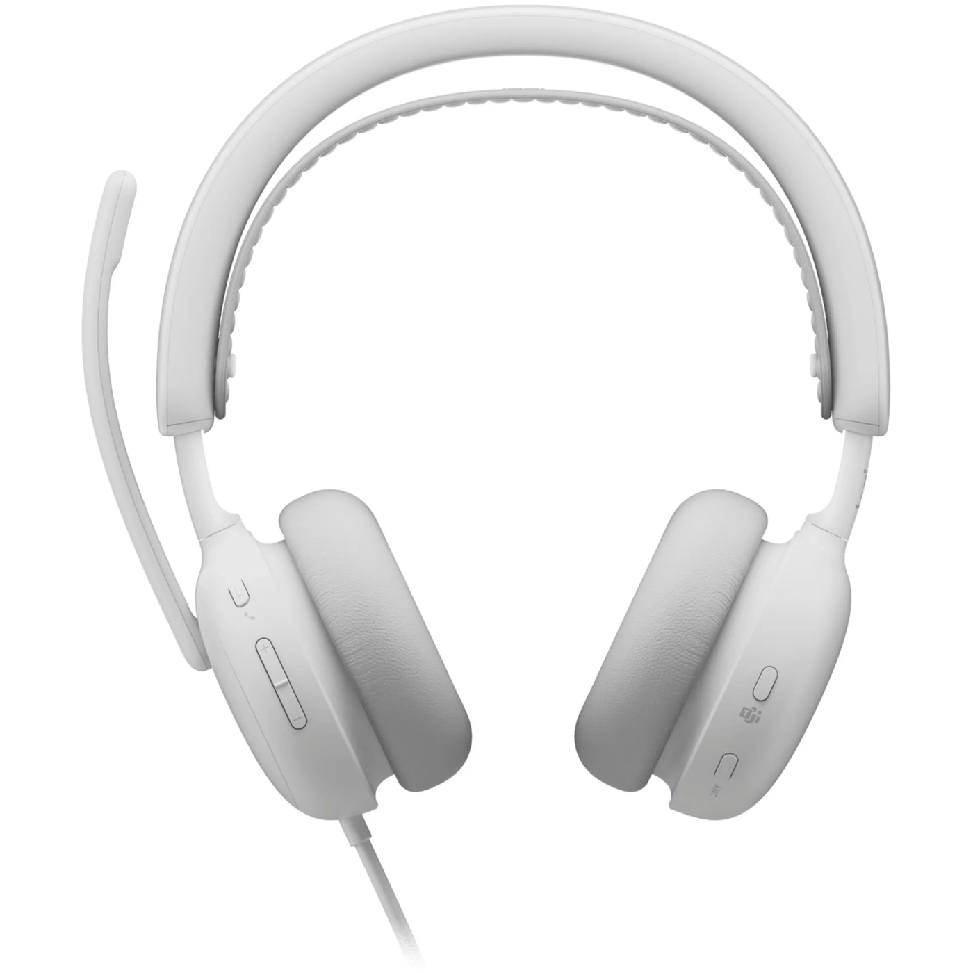 Купити Навушники Logitech Zone Wired 2 for Business USB Off-White TEAMS version (981-001617) - фото 3