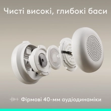Купити Навушники Logitech Zone Wired 2 for Business USB Off-White TEAMS version (981-001617) - фото 8