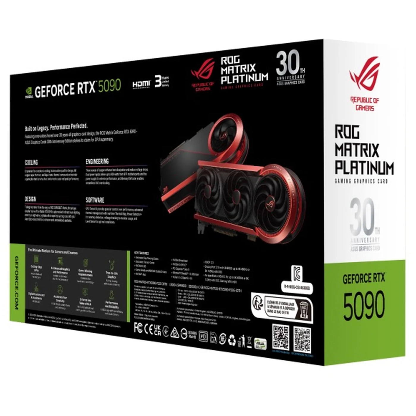 Купити Відеокарта ASUS Nvidia GeForce RTX 5090 ROG MATRIX PLATINUM (ROG-MATRIX-RTX5090-P32G-30TH) - фото 18