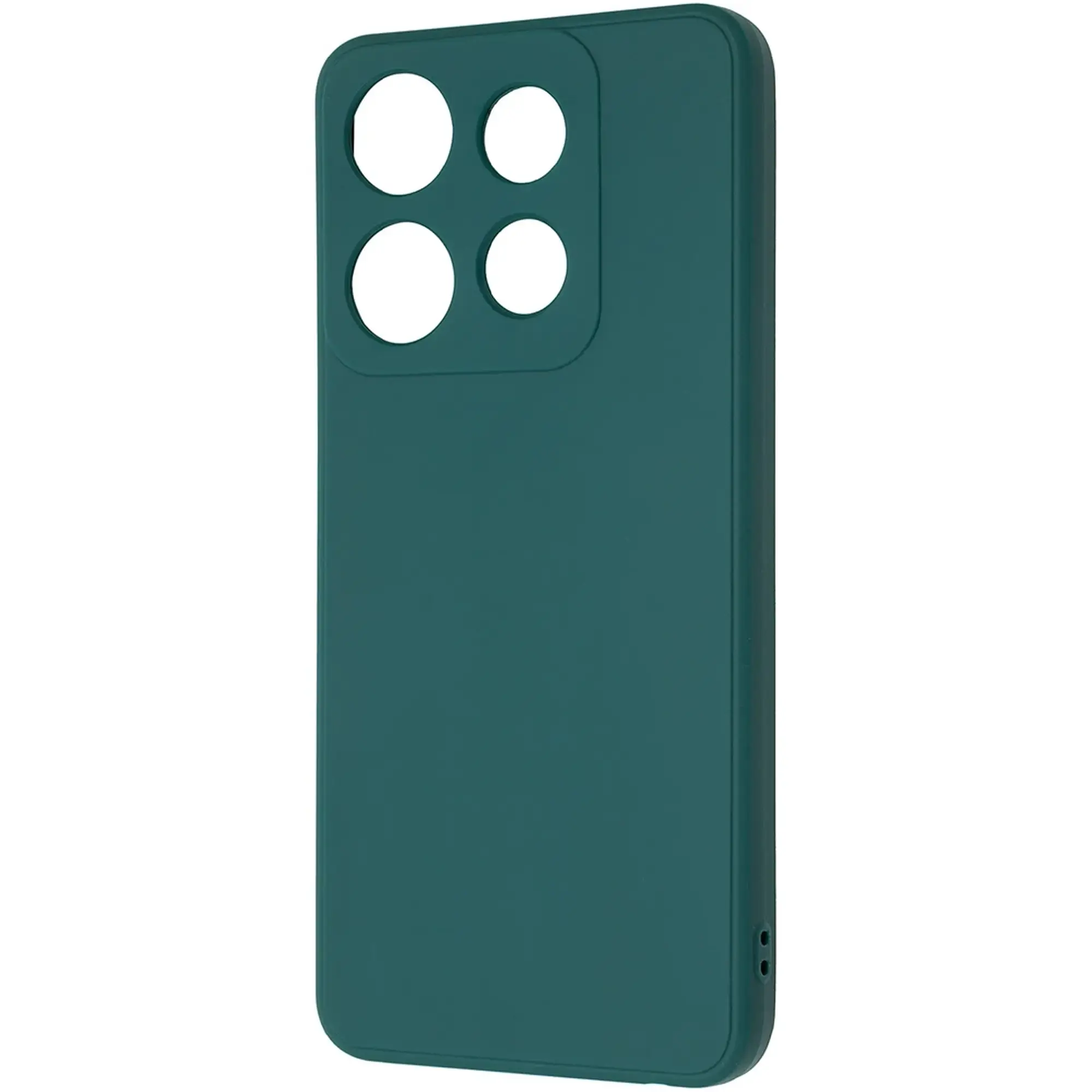 Купить Чехол ArmorStandart Matte Slim Fit для Infinix Smart 7 Camera cover Dark Green (ARM69077) - фото 1