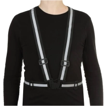 Купити Світловідбиваючий ремінь безпеки Armorstandart AWX-V6000-M Black (ARM58792) - фото 1