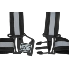 Купити Світловідбиваючий ремінь безпеки Armorstandart AWX-V6000-M Black (ARM58792) - фото 3