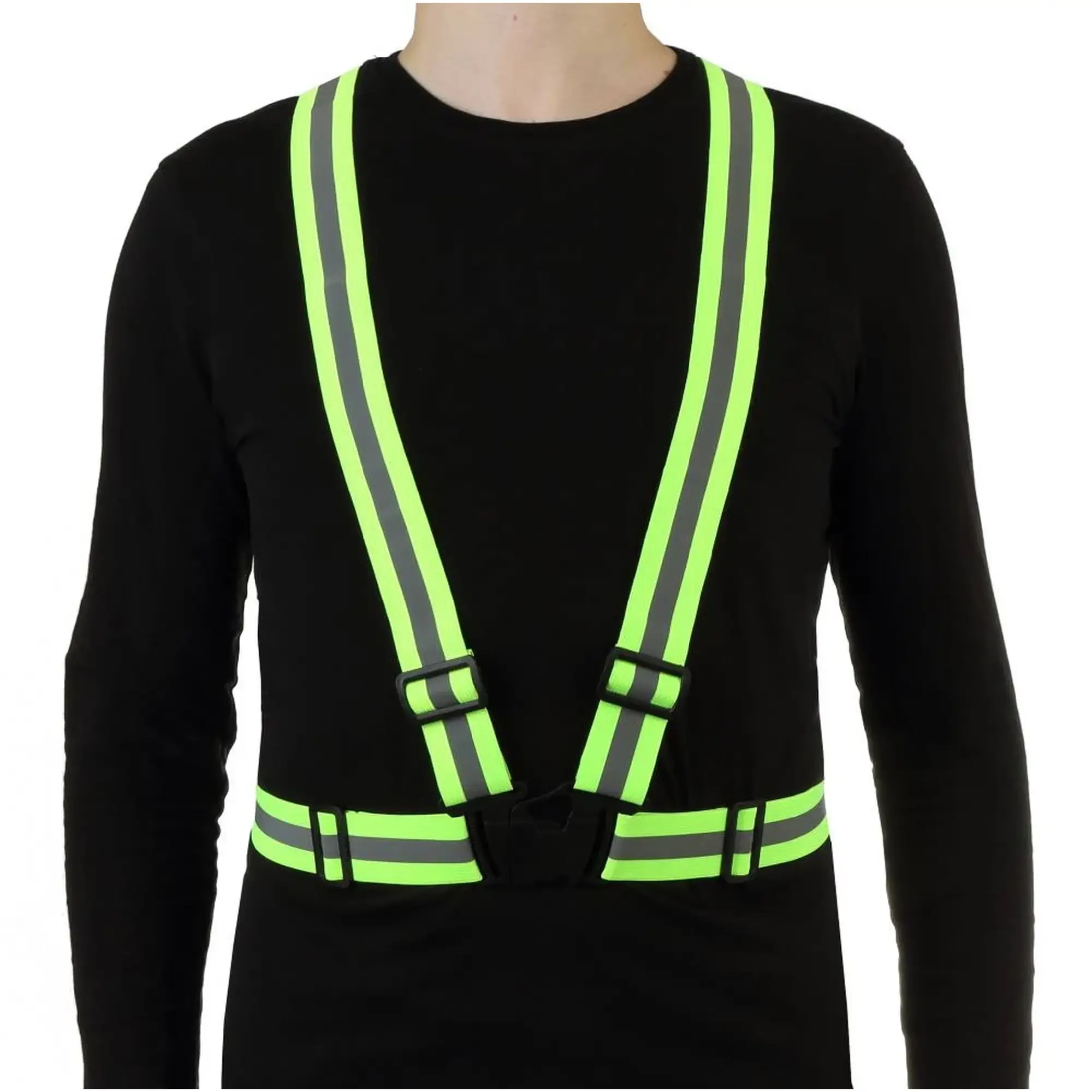 Купити Світловідбиваючий ремінь безпеки Armorstandart AWX-V6000-M Green (ARM58790) - фото 1