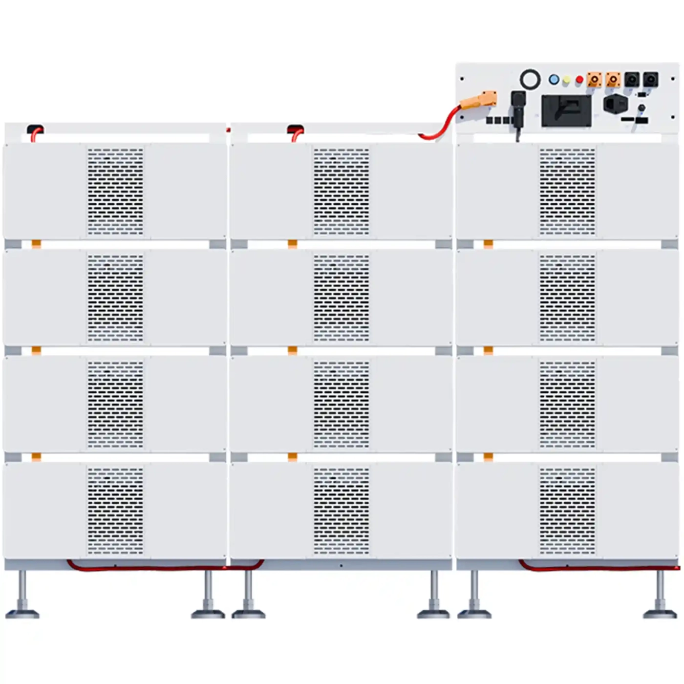 Купить Блок батарей DEYE BOS-B Pro-A3 12шт LiFePO4 HV 615V 314Ah 192kWh с BMS (BOS-B-PRO-192kWh) - фото 1