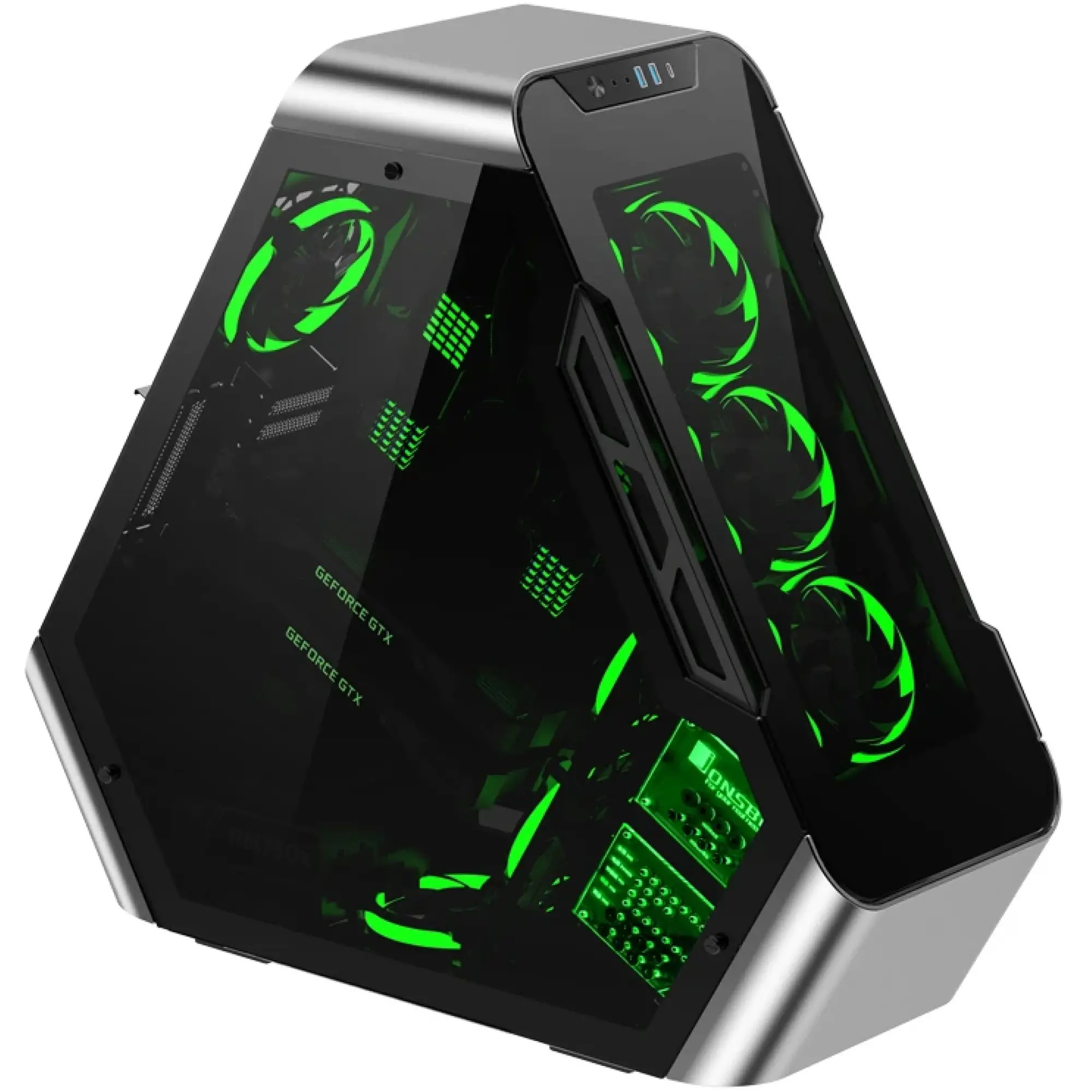 Купить Корпус JONSBO TR03-G Silver - фото 2