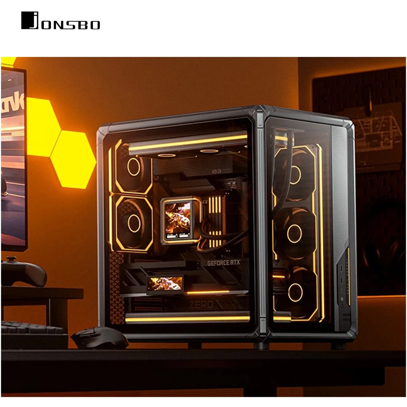 Купити Корпус JONSBO X400 Gray - фото 7