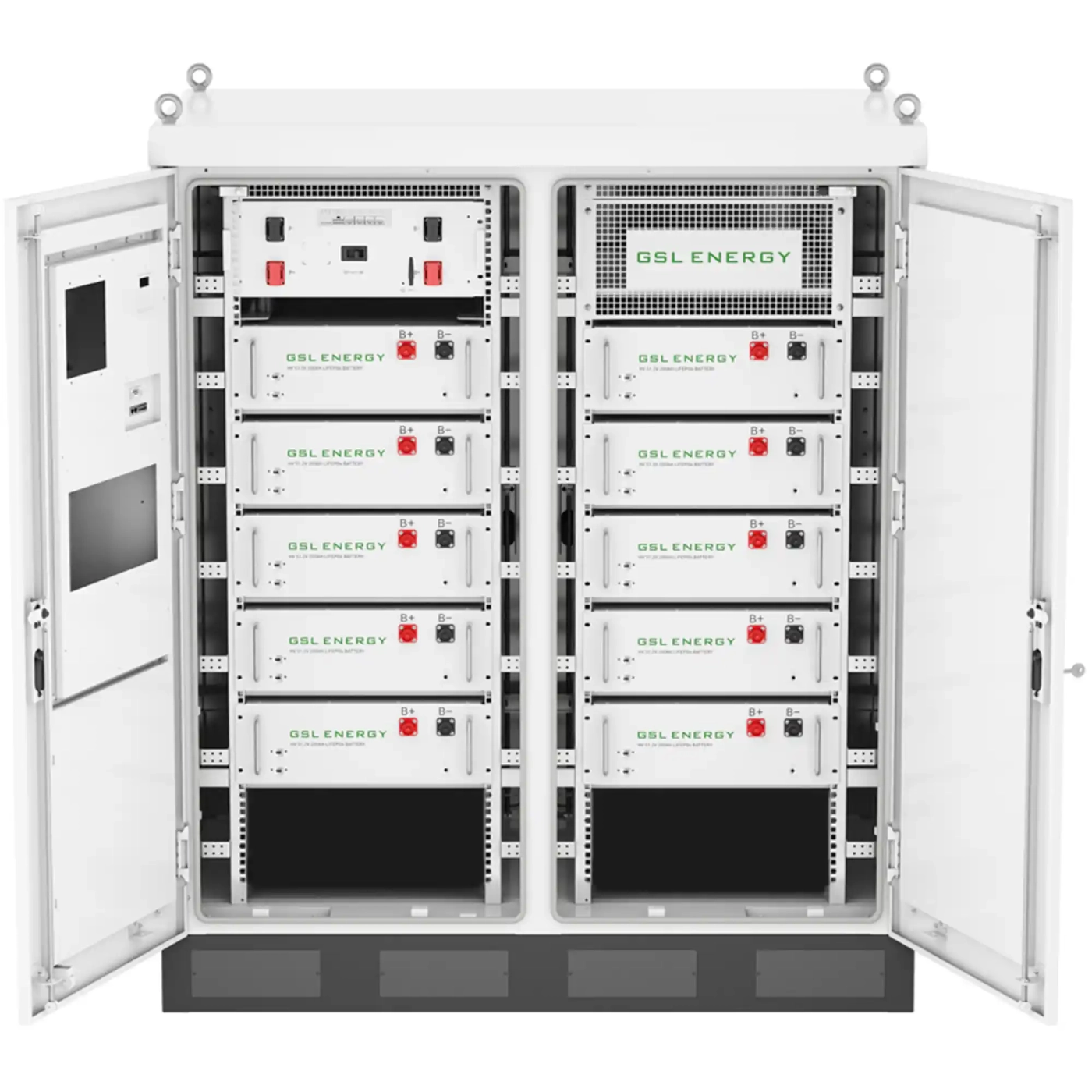 Купить Блок батарей GSL-BESS-143 512V 280Ah 143kWh LiFePO4 IP67 Fire Extinguisher Air Conditioner (GSL-BESS-143) - фото 1