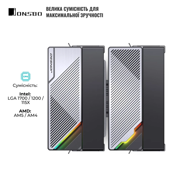 Купить Процессорный кулер Jonsbo CA80 Black - фото 7