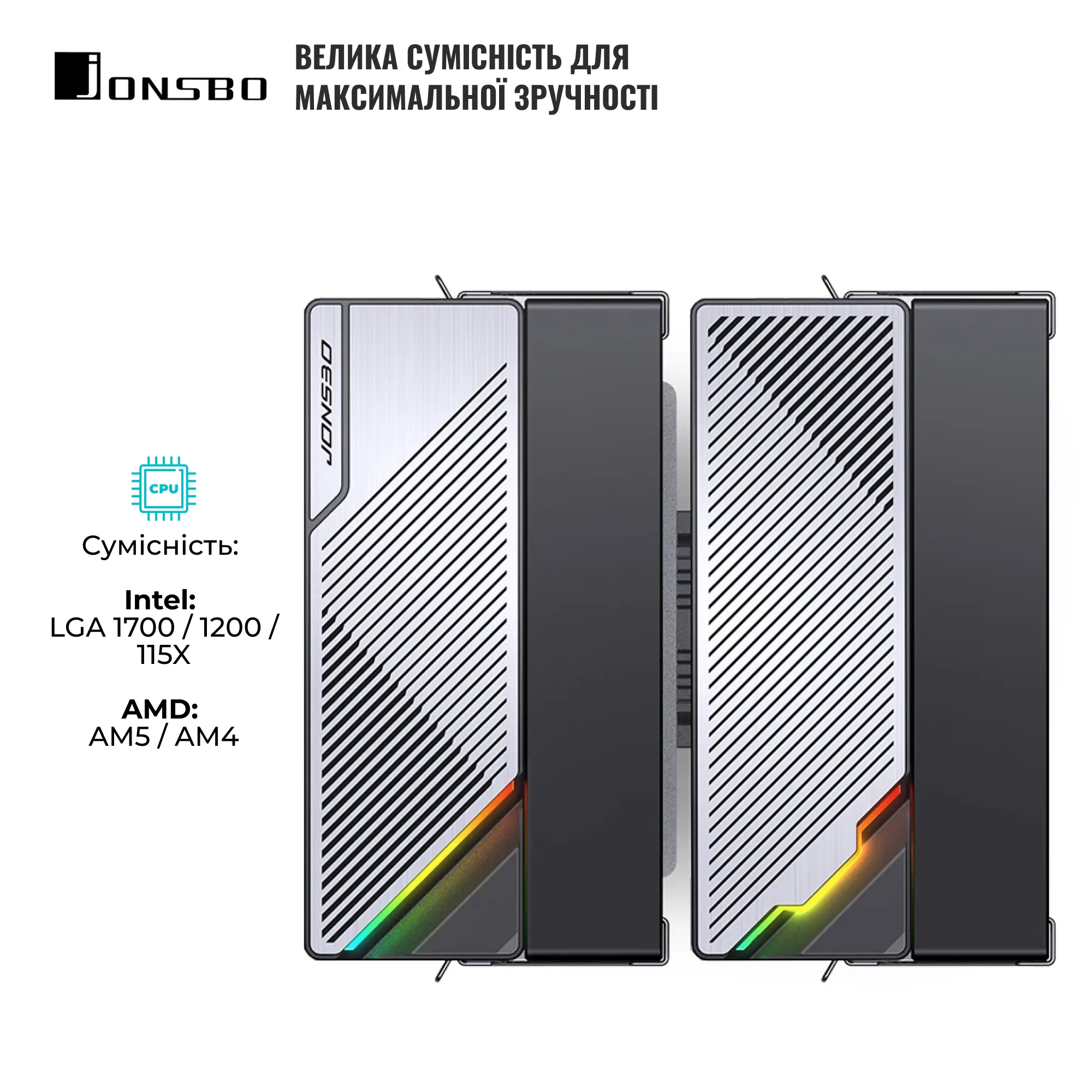 Купить Процессорный кулер Jonsbo CA80 Black - фото 7