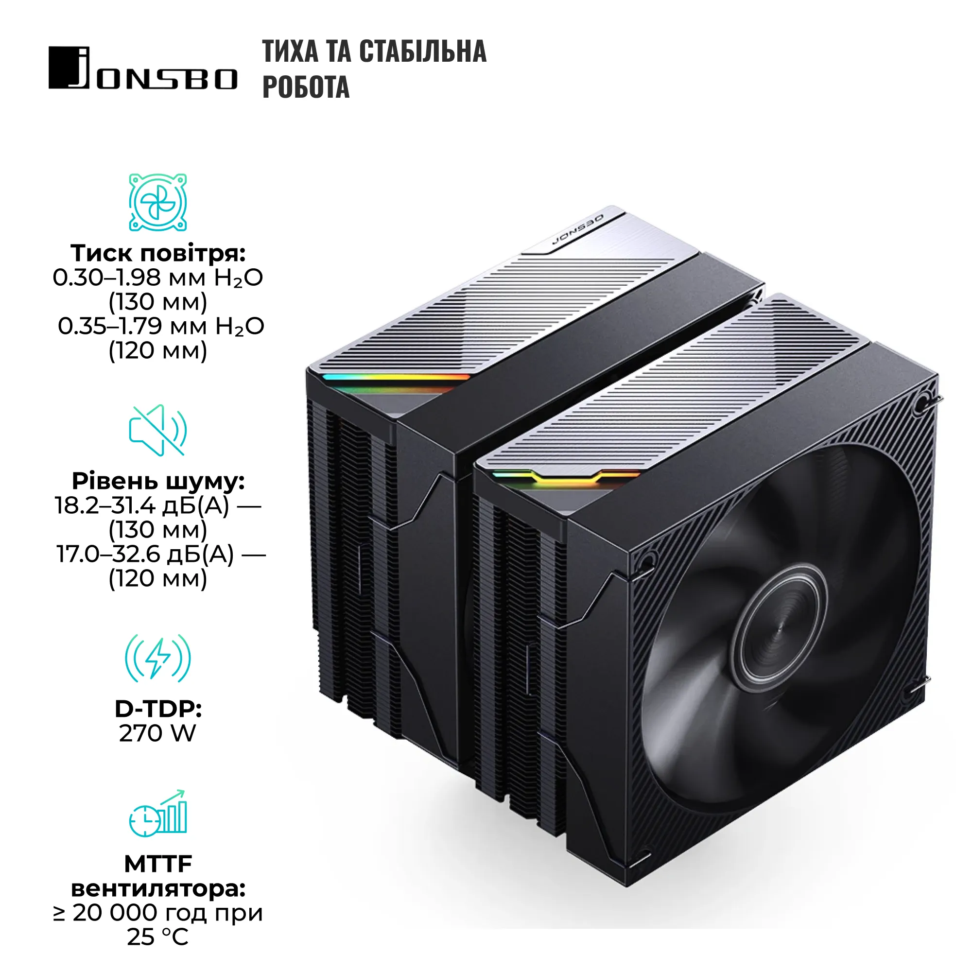 Купить Процессорный кулер Jonsbo CA90 Black - фото 5