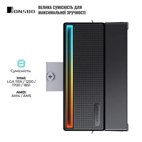 Купить Процессорный кулер Jonsbo CB40 Black - фото 6