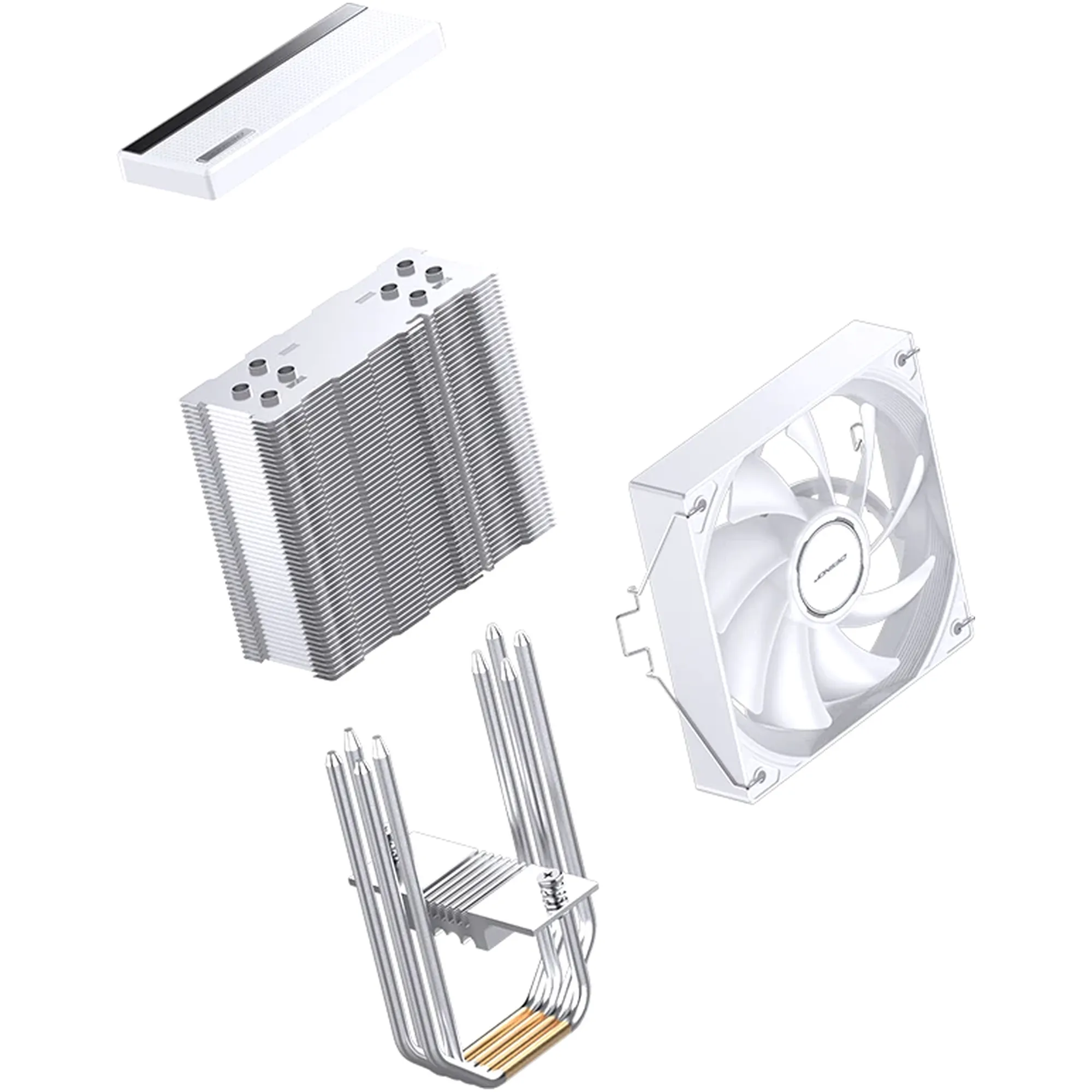 Купить Процессорный кулер Jonsbo CB40 White - фото 17