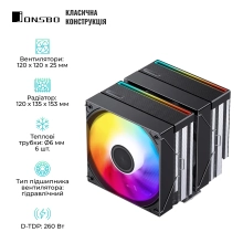 Купить Процессорный кулер Jonsbo CB80 Black - фото 3