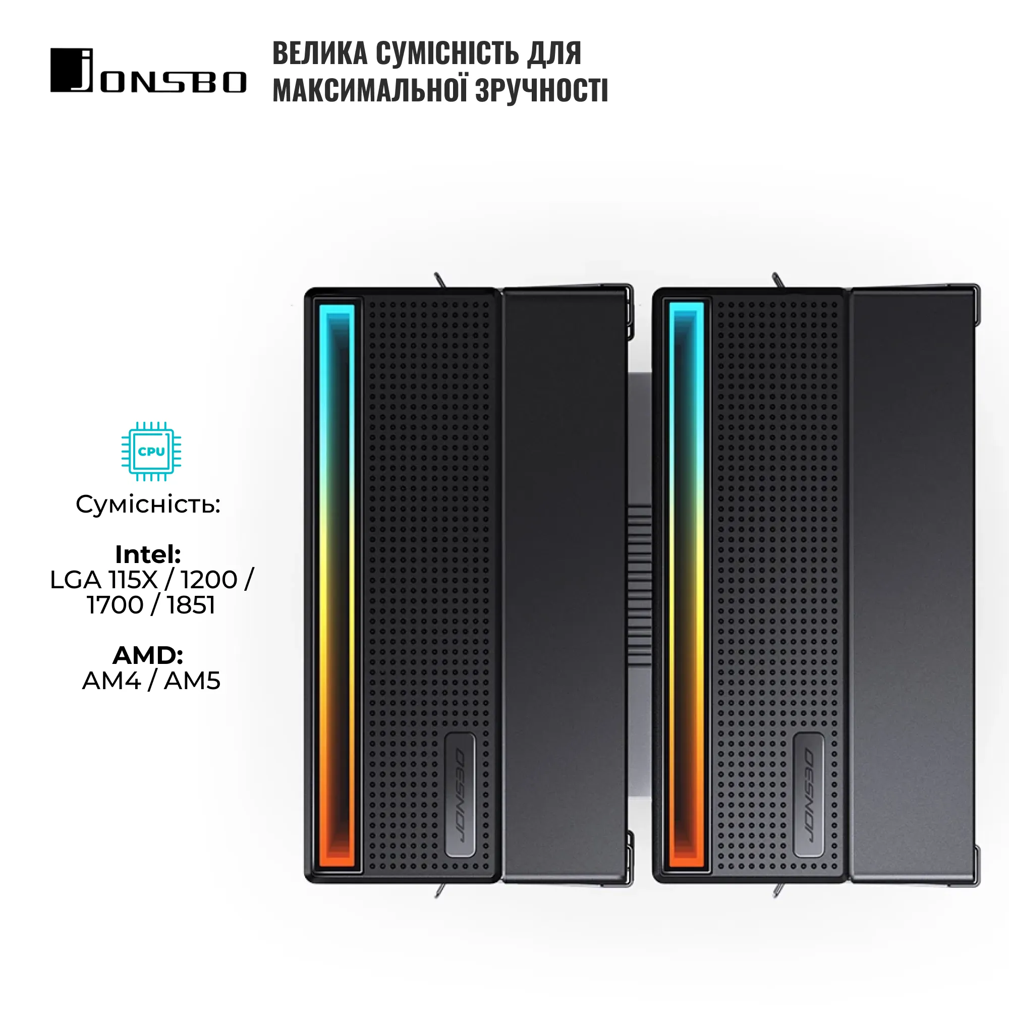 Купить Процессорный кулер Jonsbo CB80 Black - фото 8