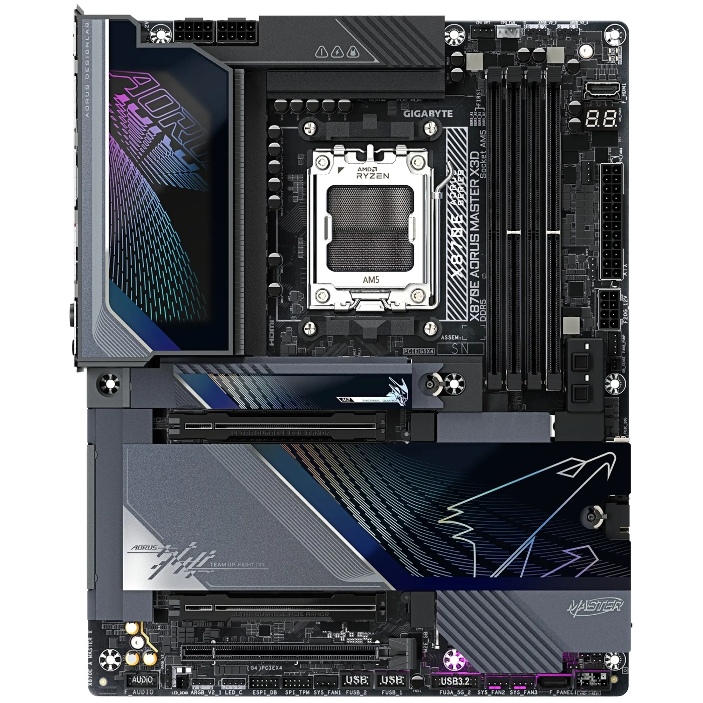Купить Материнская плата GIGABYTE X870E AORUS MASTER X3D - фото 2