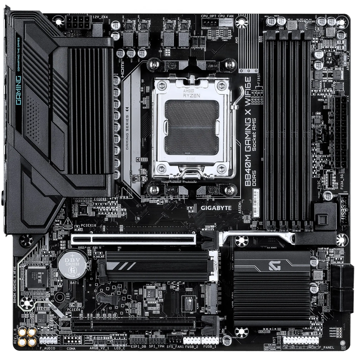 Купить Материнская плата Gigabyte B840M Gaming Plus WiFi6E - фото 2