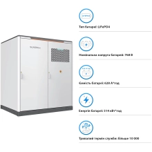 Купить Система хранения энергии Sungrow PowerStack ESS 125KW 510KWh  820v 314AH LiFePO4 IP55, Fire Extinguisher, Liquid Cooled (ST510CS-4H) - фото 4