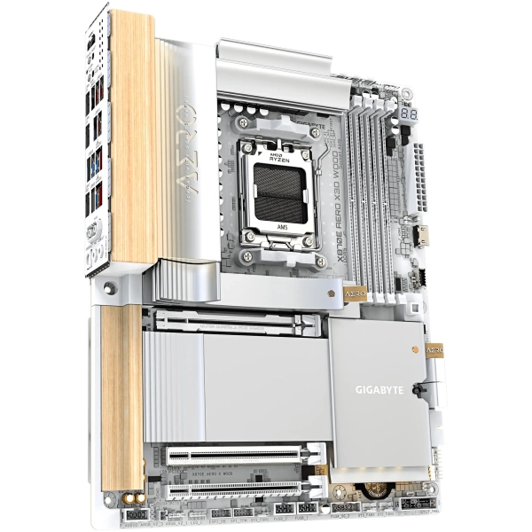Купить Материнская плата GIGABYTE X870E AERO X3D WOOD - фото 3