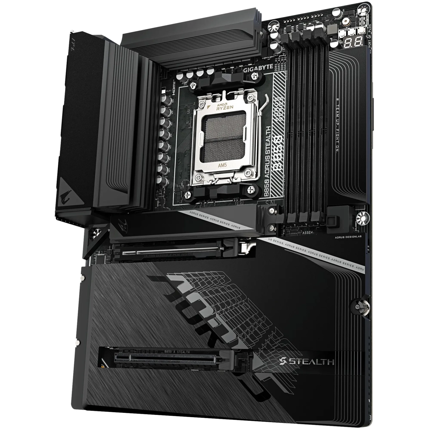 Купити Материнська плата Gigabyte B850 AORUS STEALTH - фото 5