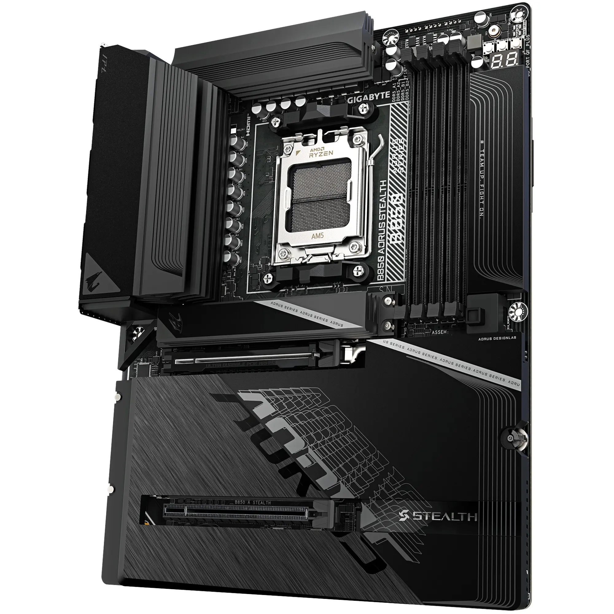 Купити Материнська плата Gigabyte B850 AORUS STEALTH - фото 5