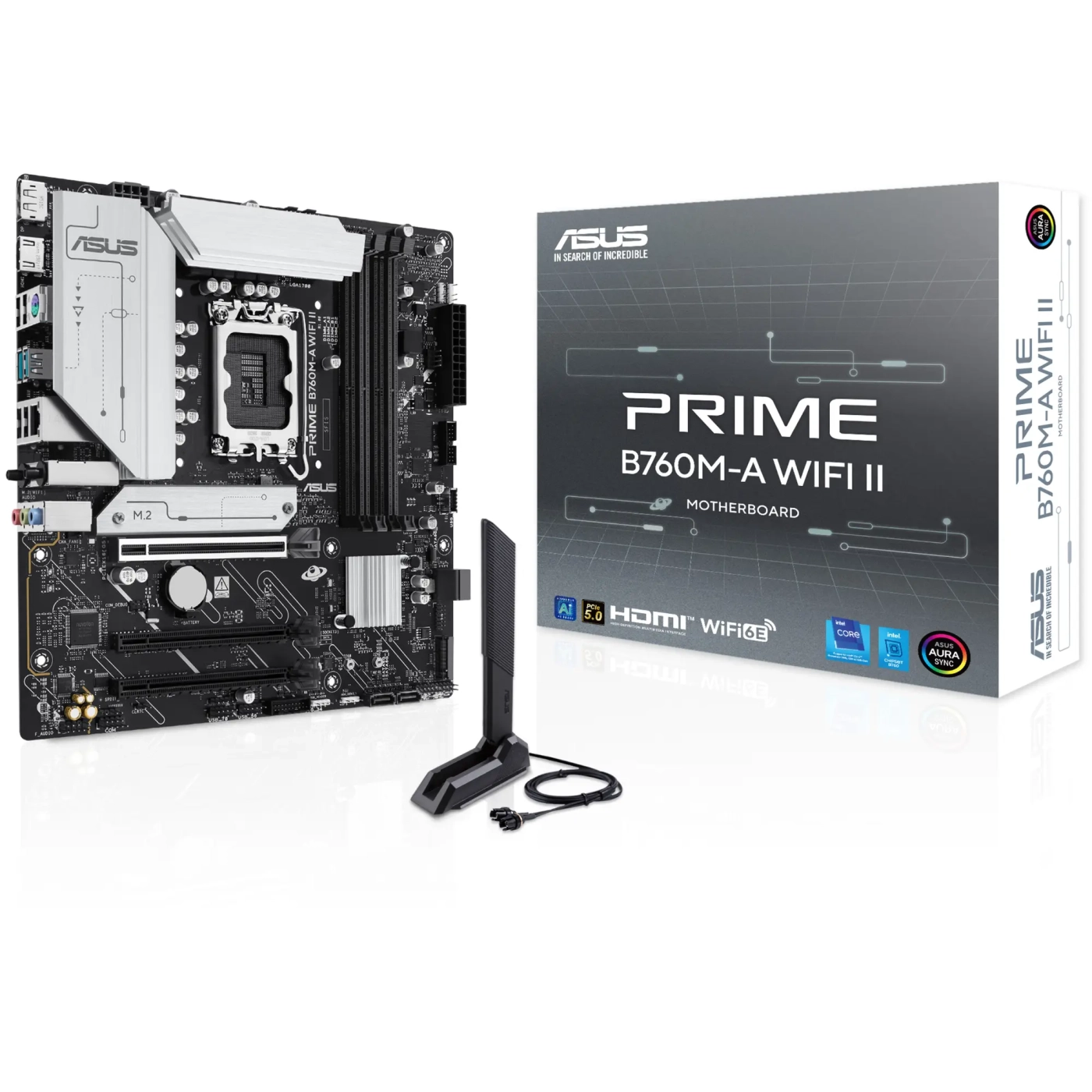 Купить Материнская плата ASUS PRIME B760M-A WIFI II - фото 1