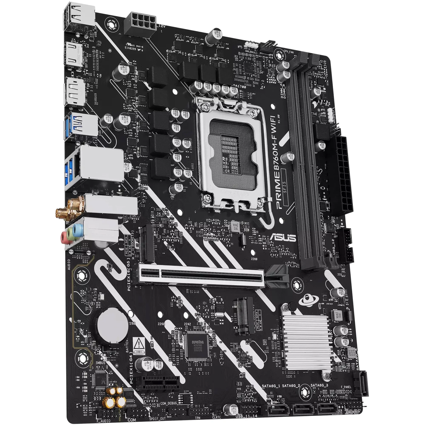 Купити Материнська плата ASUS PRIME B760M-F WIFI - фото 4