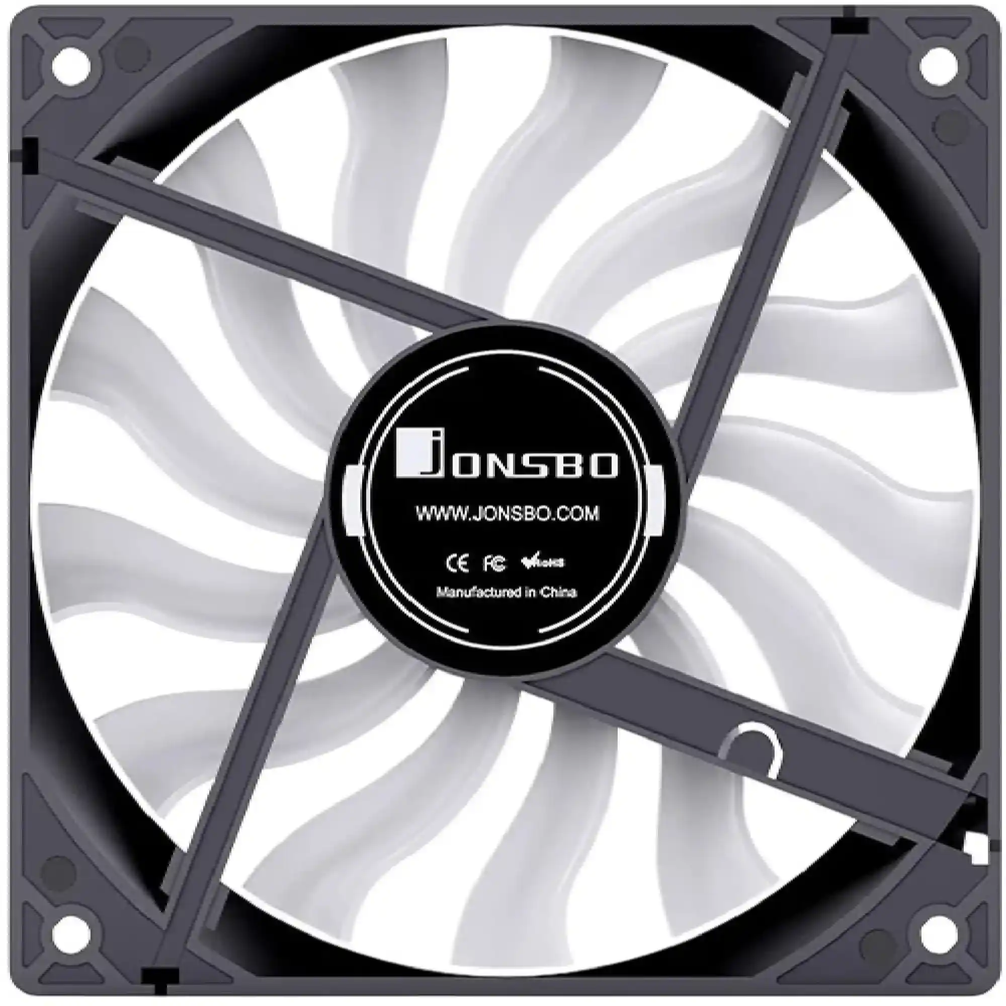 Купить Вентилятор JONSBO 12020 Black - фото 5