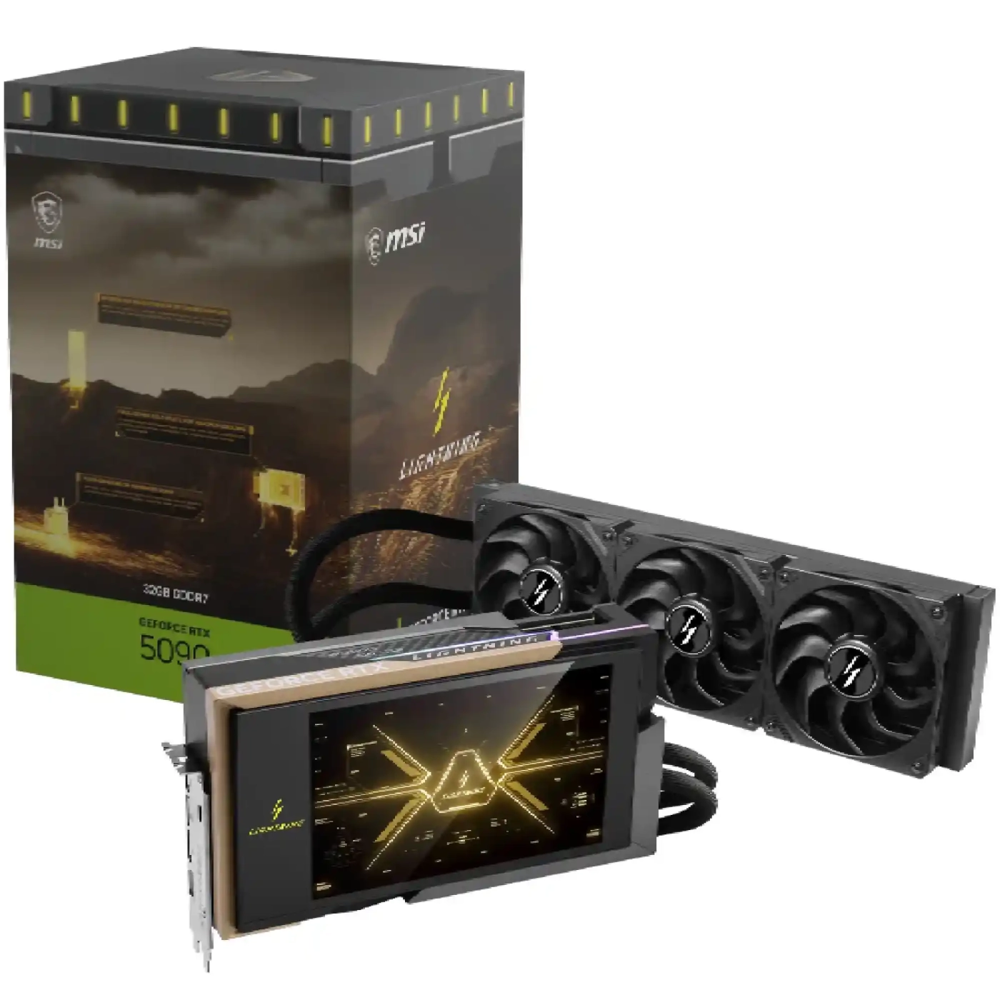 Купить Видеокарта MSI Nvidia GeForce RTX 5090 LIGHTNING Z 32G (G5090-32LZ) - фото 10