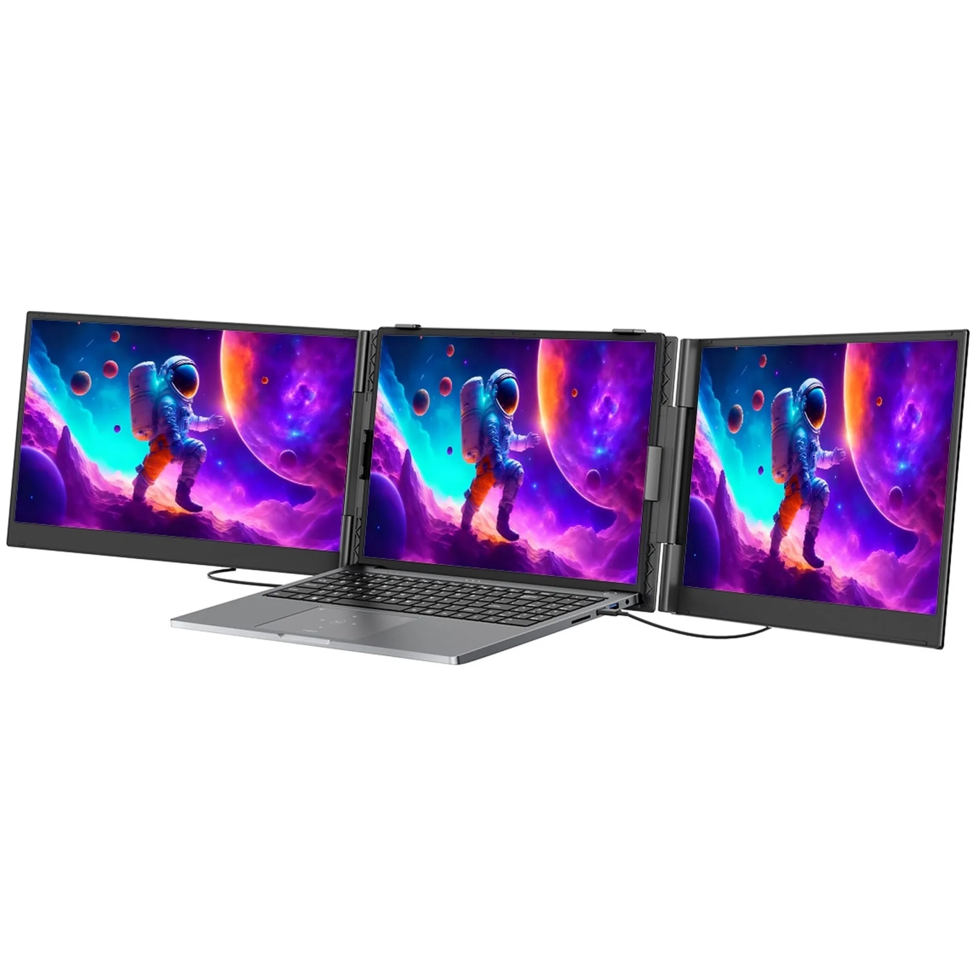 Купить Монитор портативный 15.3" Blackview DCM8 Dual Grey (BVSCEDCM8GR) - фото 1