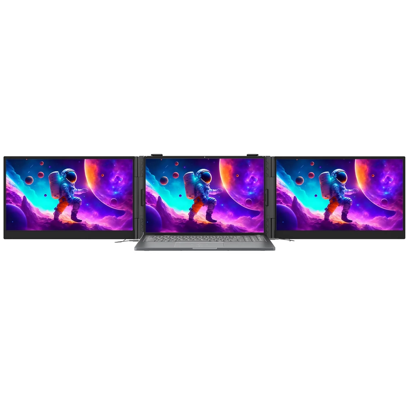 Купить Монитор портативный 15.3" Blackview DCM8 Dual Grey (BVSCEDCM8GR) - фото 2