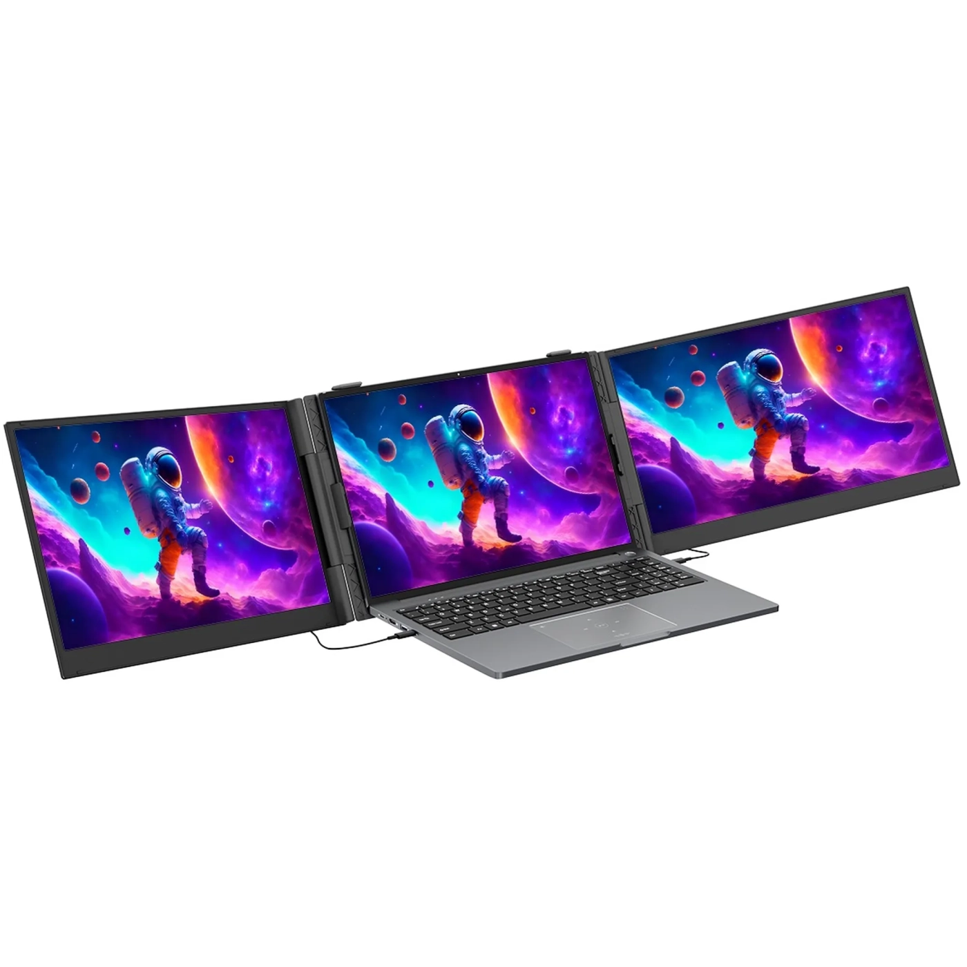 Купить Монитор портативный 15.3" Blackview DCM8 Dual Grey (BVSCEDCM8GR) - фото 3