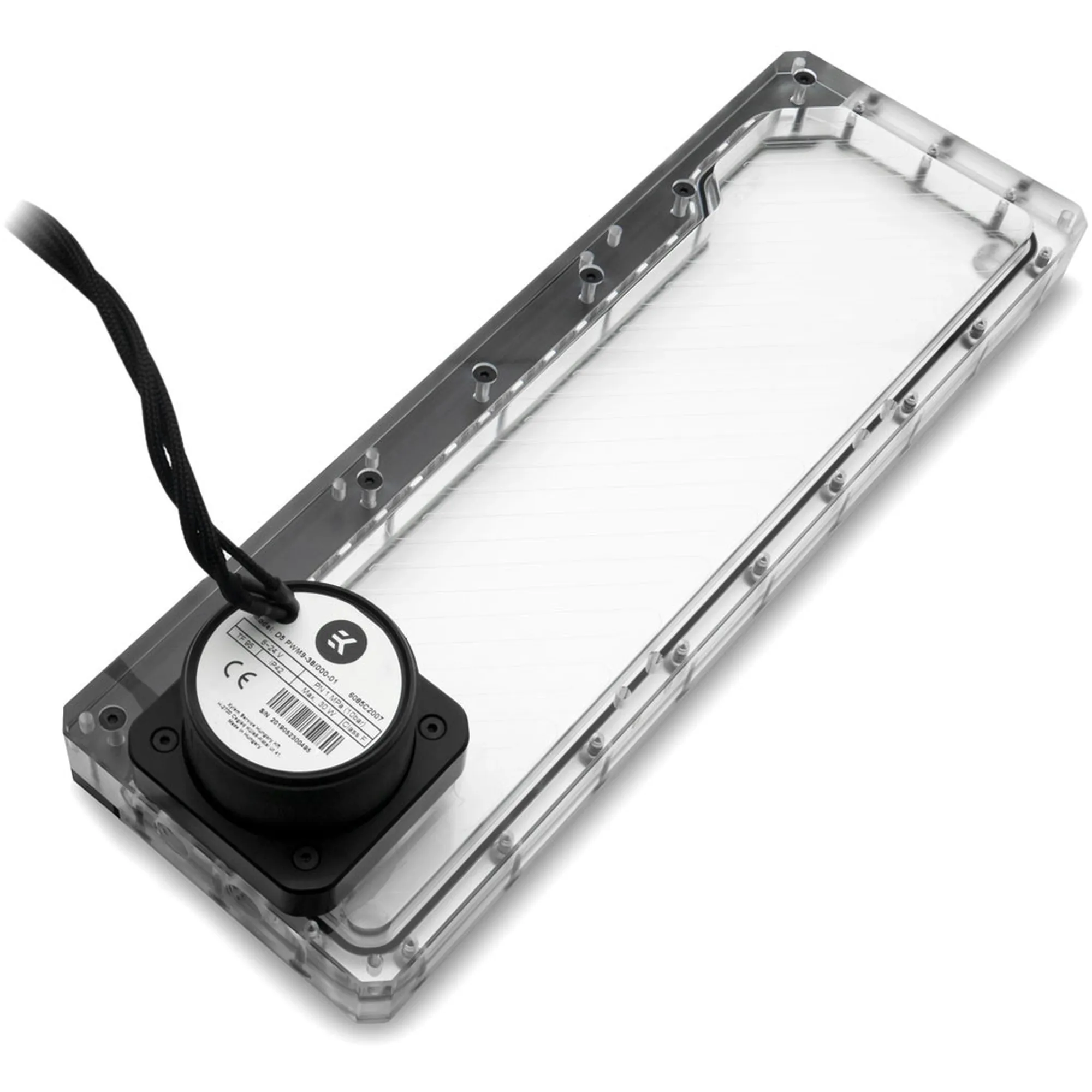 Купить Помпа с резервуаром EKWB EK-Quantum Kinetic FLT 360 D5 PWM D-RGB - Plexi (3831109819807) - фото 1